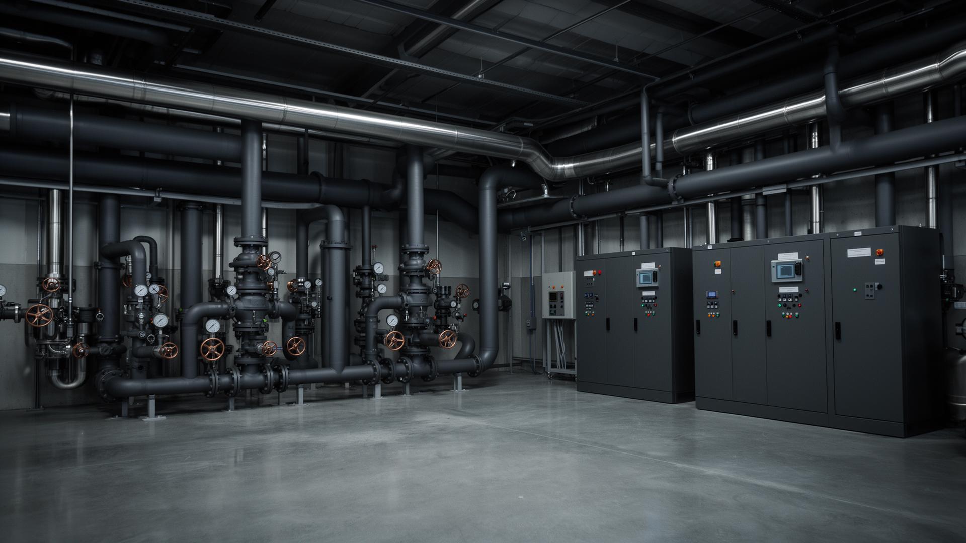 Industrial facility interior